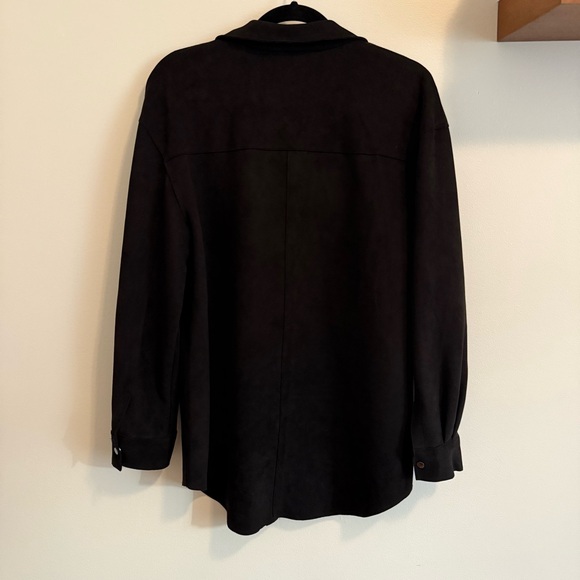 Truth by Republic Black Suede Shacket - Picture 3 of 5